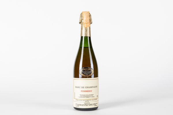 FRANCIA : Marc de champagne - Pommery  - Asta Distillati da Collezione - Associazione Nazionale - Case d'Asta italiane