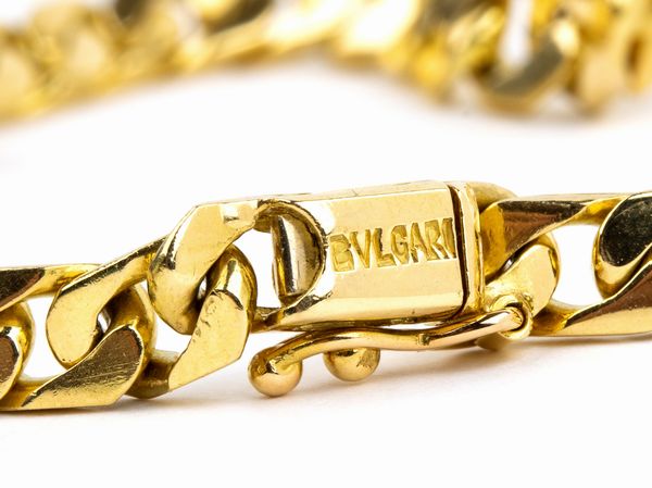 bulgari : Collezione BVLGARI: girocollo in oro  - Asta Gioielli, Orologi e Penne - Associazione Nazionale - Case d'Asta italiane