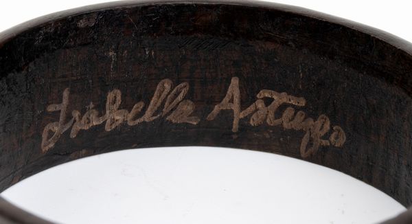 ISABELLA ASTENGO : Bracciale in legno con quarzo occhio di tigre  - Asta Gioielli, Orologi e Penne - Associazione Nazionale - Case d'Asta italiane