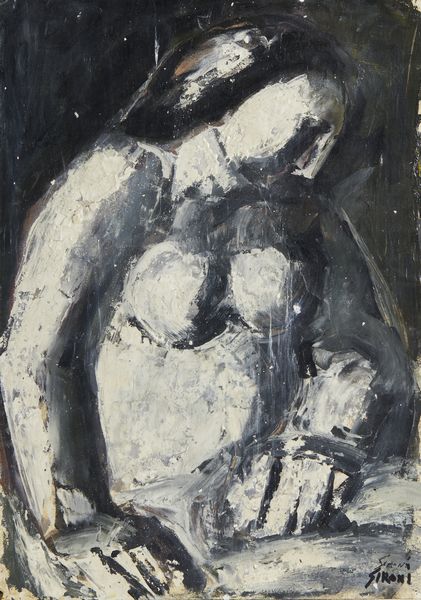 SIRONI MARIO (1885 - 1961) : NUDO DI DONNA, (1955)  - Asta X:\ANCA\2023\ANCA MATERIALE DATA ENTRY\Capitolium\453 - Associazione Nazionale - Case d'Asta italiane