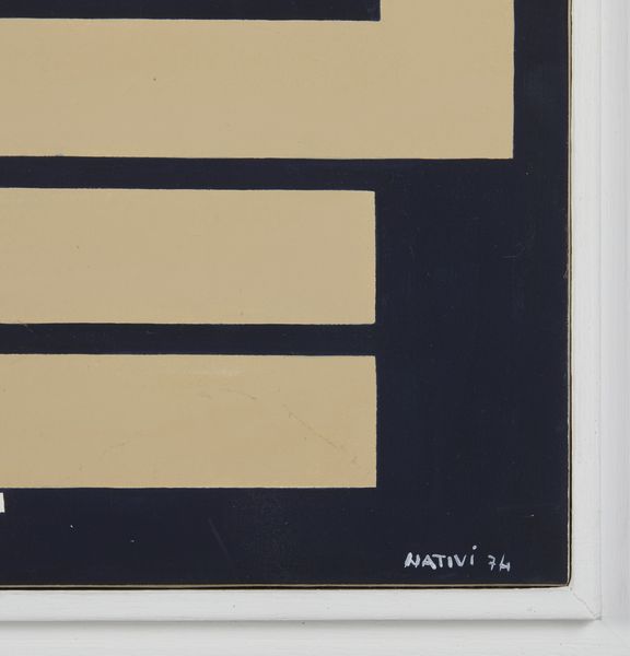 NATIVI GUALTIERO (1921 - 1999) : SENZA TITOLO, 1974  - Asta X:\ANCA\2023\ANCA MATERIALE DATA ENTRY\Capitolium\453 - Associazione Nazionale - Case d'Asta italiane