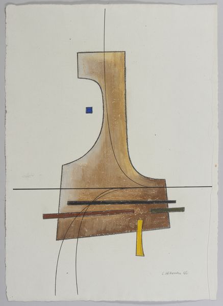 VERONESI LUIGI (1908 - 1998) : COMPOSIZIONE, 1966  - Asta X:\ANCA\2023\ANCA MATERIALE DATA ENTRY\Capitolium\453 - Associazione Nazionale - Case d'Asta italiane