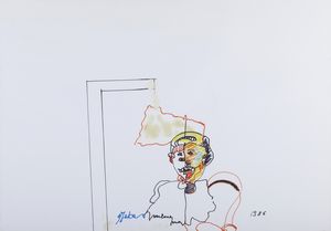 FESTA TANO (1938 - 1988) - SENZA TITOLO (NON LEGGIBILE), 1986