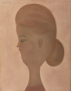 BUENO ANTONIO (1918 - 1985) - PROFILO, 1958