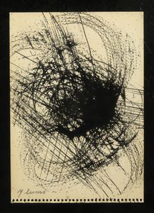 SUMI YASUO (n. 1925) - EARLY GUTAI WORK SKETCH 03, 1956