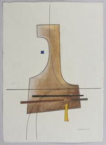 VERONESI LUIGI (1908 - 1998) - COMPOSIZIONE, 1966