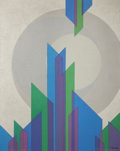 VERONESI LUIGI (1908 - 1998) - COSTRUZIONE N.3, 1984