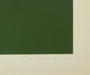 SCHMID ALDO (n. 1935) : SENZA TITOLO, 1973  - Asta X:\ANCA\2023\ANCA MATERIALE DATA ENTRY\Capitolium\453 - Associazione Nazionale - Case d'Asta italiane