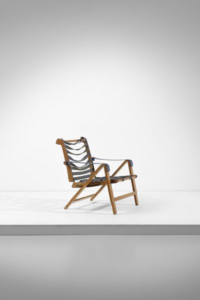 ZANUSO MARCO (1916 - 2001) : Week-end lounge chair per Arflex, Milano  - Asta Asta 455 | DESIGN E ARTI DECORATIVE DEL NOVECENTO Tradizionale - Associazione Nazionale - Case d'Asta italiane