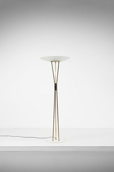 SCOLARI GAETANO (1927 - 1994) : Lampada da terra mod. 4013 per Stilnovo, Milano  - Asta Asta 455 | DESIGN E ARTI DECORATIVE DEL NOVECENTO Tradizionale - Associazione Nazionale - Case d'Asta italiane