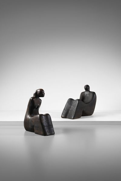 ARICO' GIANNI (1941 - 2021) : La coppia Due sedute-scultura  - Asta Asta 455 | DESIGN E ARTI DECORATIVE DEL NOVECENTO Tradizionale - Associazione Nazionale - Case d'Asta italiane