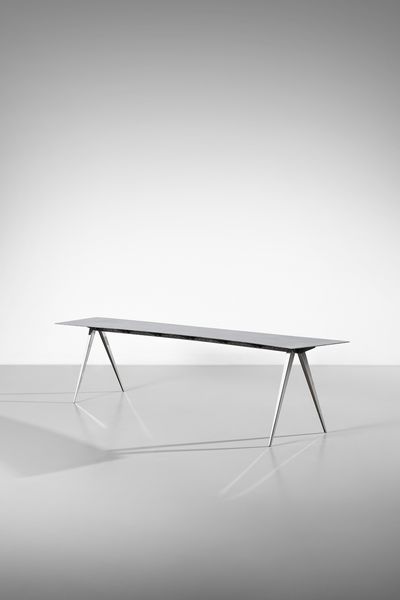 ARAD RON (n. 1951) : Tavolo n. 31 della serie 38 Tables prodotto da Ron Arad Studio presso Marzorati Rochetti, Cant  - Asta Asta 455 | DESIGN E ARTI DECORATIVE DEL NOVECENTO Tradizionale - Associazione Nazionale - Case d'Asta italiane