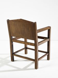 BORSANI GAETANO (1886 - 1955) : Coppia di poltroncine per Atelier di Varedo  - Asta Asta 455 | DESIGN E ARTI DECORATIVE DEL NOVECENTO Tradizionale - Associazione Nazionale - Case d'Asta italiane