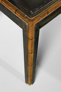 BORSANI GAETANO (1886 - 1955) : Otto sedie per Atelier di Varedo  - Asta Asta 455 | DESIGN E ARTI DECORATIVE DEL NOVECENTO Tradizionale - Associazione Nazionale - Case d'Asta italiane