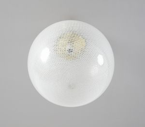 SCARPA CARLO (1906 - 1978) : Lampada a sospensione per Venini, Murano  - Asta Asta 455 | DESIGN E ARTI DECORATIVE DEL NOVECENTO Tradizionale - Associazione Nazionale - Case d'Asta italiane