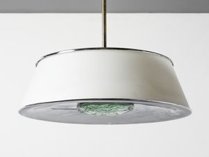 INGRAND MAX (1908 - 1969) : Lampada a sospensione mod. 2364 per Fontana Arte, Milano  - Asta Asta 455 | DESIGN E ARTI DECORATIVE DEL NOVECENTO Tradizionale - Associazione Nazionale - Case d'Asta italiane