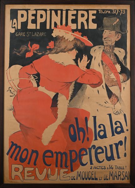 Jules-Alexandre  Grun : La Pepiniere Oh! La La! Mon Empereur!  - Asta La Collezione Enrico e Antonello Falqui. Di padre in figlio una vita nell'arte. - Associazione Nazionale - Case d'Asta italiane