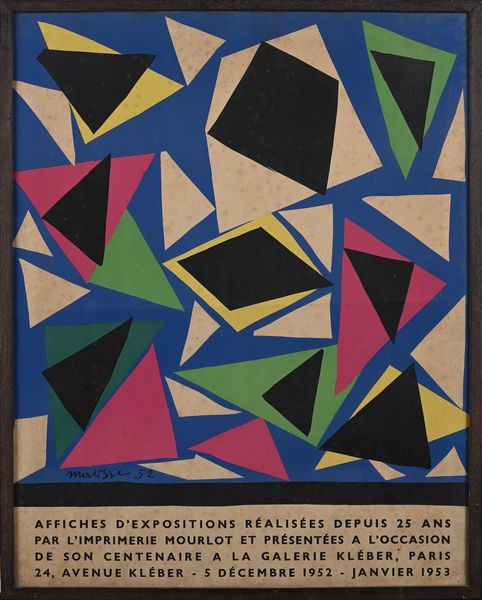 HENRI MATISSE : Affiches d'Expositions  Galerie Kleber, Paris  - Asta La Collezione Enrico e Antonello Falqui. Di padre in figlio una vita nell'arte. - Associazione Nazionale - Case d'Asta italiane