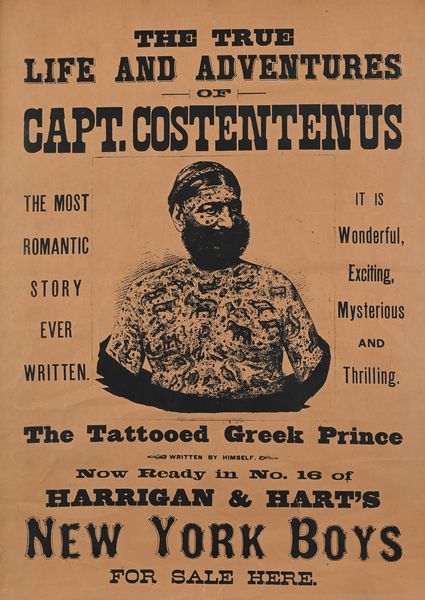 The true life and adventures of Capt. Costentenus  - Asta La Collezione Enrico e Antonello Falqui. Di padre in figlio una vita nell'arte. - Associazione Nazionale - Case d'Asta italiane