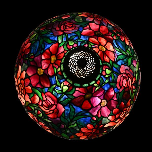 Tiffany Studios New York : Lampada da tavolo telescopica Peony  - Asta La Collezione Enrico e Antonello Falqui. Di padre in figlio una vita nell'arte. - Associazione Nazionale - Case d'Asta italiane