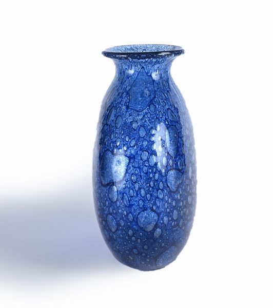 Ercole Barovier - Vaso Efeso in vetro blu con inclusioni d'aria irregolari  - Asta La Collezione Enrico e Antonello Falqui. Di padre in figlio una vita nell'arte. - Associazione Nazionale - Case d'Asta italiane