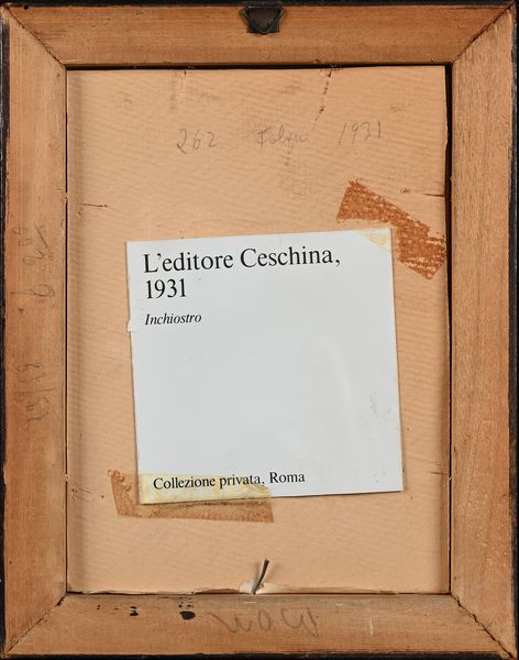 SCIPIONE : L'editore Ceschina  - Asta La Collezione Enrico e Antonello Falqui. Di padre in figlio una vita nell'arte. - Associazione Nazionale - Case d'Asta italiane