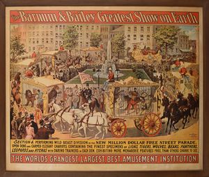 The Barnum & Bailey Greatest Show on Earth  - Asta La Collezione Enrico e Antonello Falqui. Di padre in figlio una vita nell'arte. - Associazione Nazionale - Case d'Asta italiane