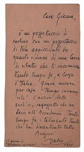 Anonimo del XX secolo : Lotto di due ritratti  - Asta La Collezione Enrico e Antonello Falqui. Di padre in figlio una vita nell'arte. - Associazione Nazionale - Case d'Asta italiane