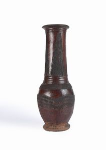 Antico vaso in terracotta  - Asta La Collezione Enrico e Antonello Falqui. Di padre in figlio una vita nell'arte. - Associazione Nazionale - Case d'Asta italiane