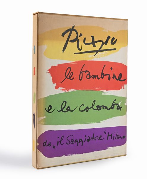 Picasso le bambine e la colomba Il Saggiatore Milano  - Asta La Biblioteca - Associazione Nazionale - Case d'Asta italiane