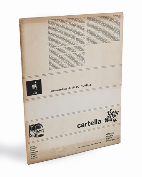 Cartella Settanta Di Gillo Dorfles  - Asta La Biblioteca - Associazione Nazionale - Case d'Asta italiane