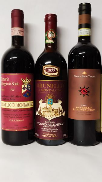 Lotto Misto, Brunello di Montalcino  - Asta Wine & Spirits Flower Spring - Associazione Nazionale - Case d'Asta italiane