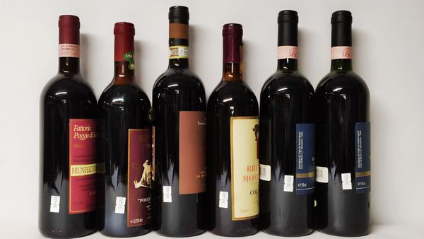 Lotto Misto, Brunello di Montalcino  - Asta Wine & Spirits Flower Spring - Associazione Nazionale - Case d'Asta italiane