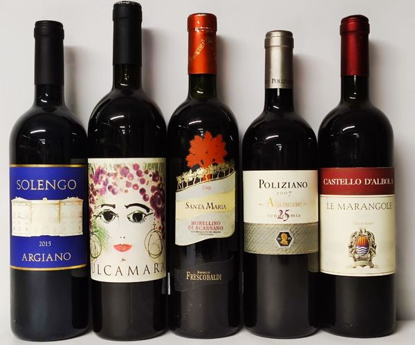 Lotto Misto, Vini Toscana  - Asta Wine & Spirits Flower Spring - Associazione Nazionale - Case d'Asta italiane