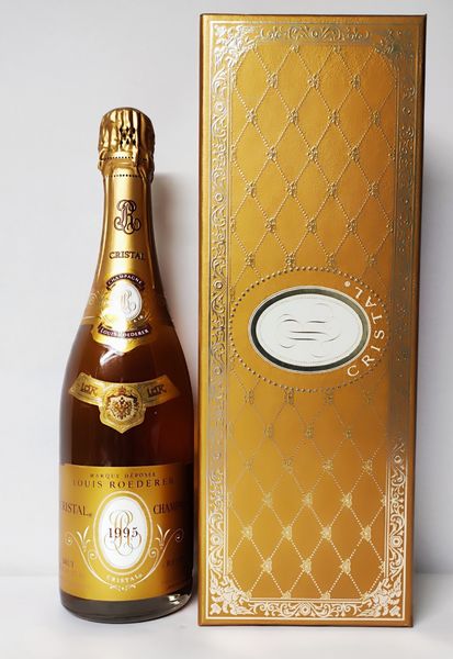 Louis Roederer, Champagne Cristal 1995  - Asta Wine & Spirits Flower Spring - Associazione Nazionale - Case d'Asta italiane