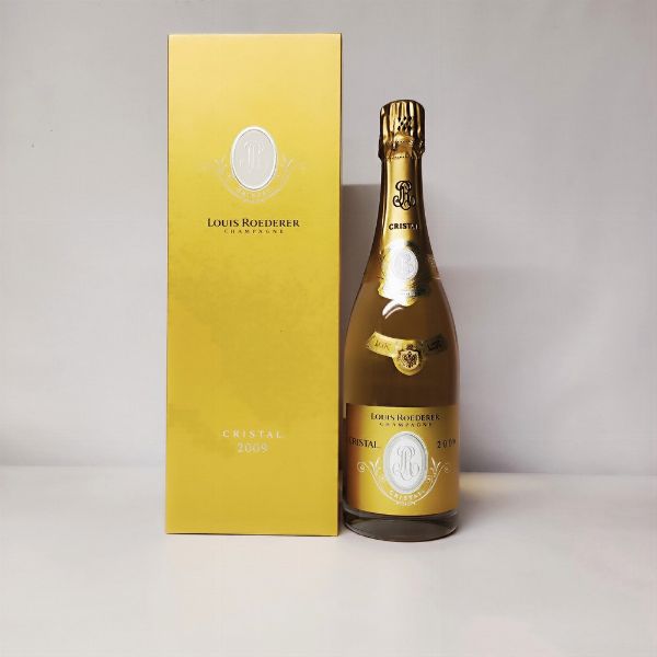 Louis Roederer, Champagne Cristal 2009  - Asta Wine & Spirits Flower Spring - Associazione Nazionale - Case d'Asta italiane