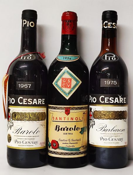 Pio Cesare, Santinoli, Barolo & Barbaresco  - Asta Wine & Spirits Flower Spring - Associazione Nazionale - Case d'Asta italiane