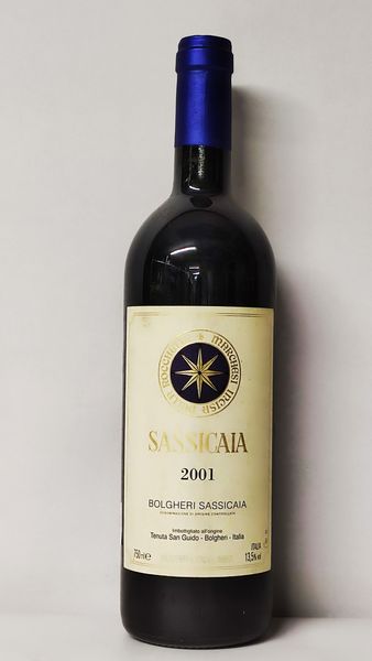 Tenuta San Guido, Sassicaia 2001  - Asta Wine & Spirits Flower Spring - Associazione Nazionale - Case d'Asta italiane