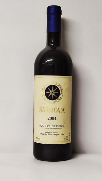 Tenuta San Guido, Sassicaia 2004  - Asta Wine & Spirits Flower Spring - Associazione Nazionale - Case d'Asta italiane