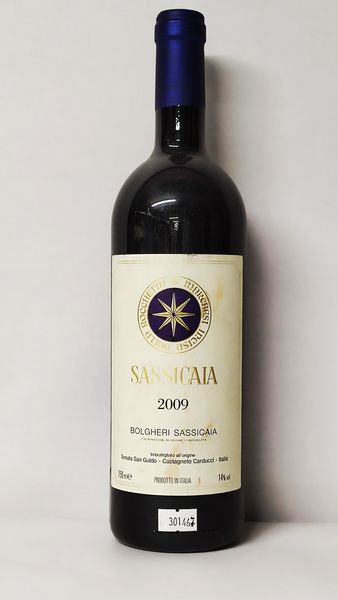 Tenuta San Guido, Sassicaia 2009  - Asta Wine & Spirits Flower Spring - Associazione Nazionale - Case d'Asta italiane