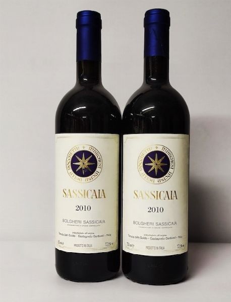 Tenuta San Guido, Sassicaia 2010  - Asta Wine & Spirits Flower Spring - Associazione Nazionale - Case d'Asta italiane