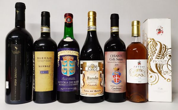 Vigna Savuco, Teo Costa, Fattoria dei Barbi, Terre del Barolo, Colli senesi, Attemis  - Asta Wine & Spirits Flower Spring - Associazione Nazionale - Case d'Asta italiane