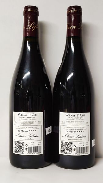 Volnay 1er Cru Clos Des Angles, Olivier Leflaive 2016  - Asta Wine & Spirits Flower Spring - Associazione Nazionale - Case d'Asta italiane