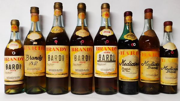 Bardi 1892 Fondazione, Brandy  - Asta Wine & Spirits Flower Spring - Associazione Nazionale - Case d'Asta italiane