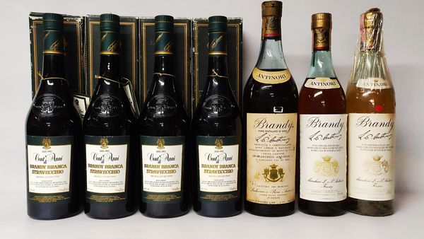 Branca Stravecchio, Antinori, Brandy  - Asta Wine & Spirits Flower Spring - Associazione Nazionale - Case d'Asta italiane