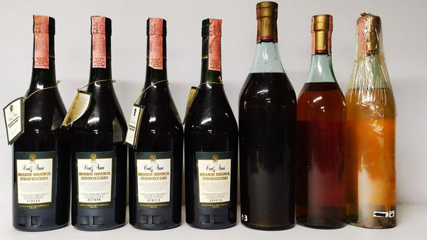 Branca Stravecchio, Antinori, Brandy  - Asta Wine & Spirits Flower Spring - Associazione Nazionale - Case d'Asta italiane