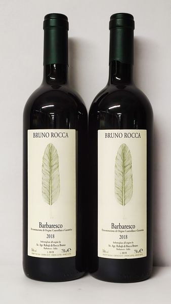 Bruno Rocca, Barbaresco 2018  - Asta Wine & Spirits Flower Spring - Associazione Nazionale - Case d'Asta italiane