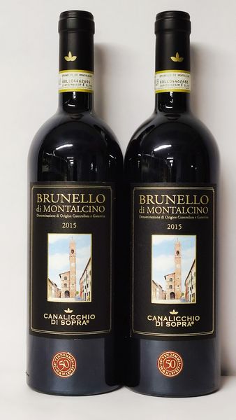 Canalicchio Di Sopra, Brunello Di Montalcino 2015  - Asta Wine & Spirits Flower Spring - Associazione Nazionale - Case d'Asta italiane