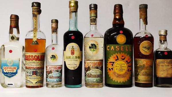 Caselli Collezione, Liquori  - Asta Wine & Spirits Flower Spring - Associazione Nazionale - Case d'Asta italiane