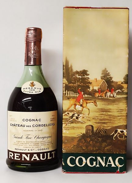 Chareau Des Cordeliers Reserve 100 Extra Old, Cognac  - Asta Wine & Spirits Flower Spring - Associazione Nazionale - Case d'Asta italiane